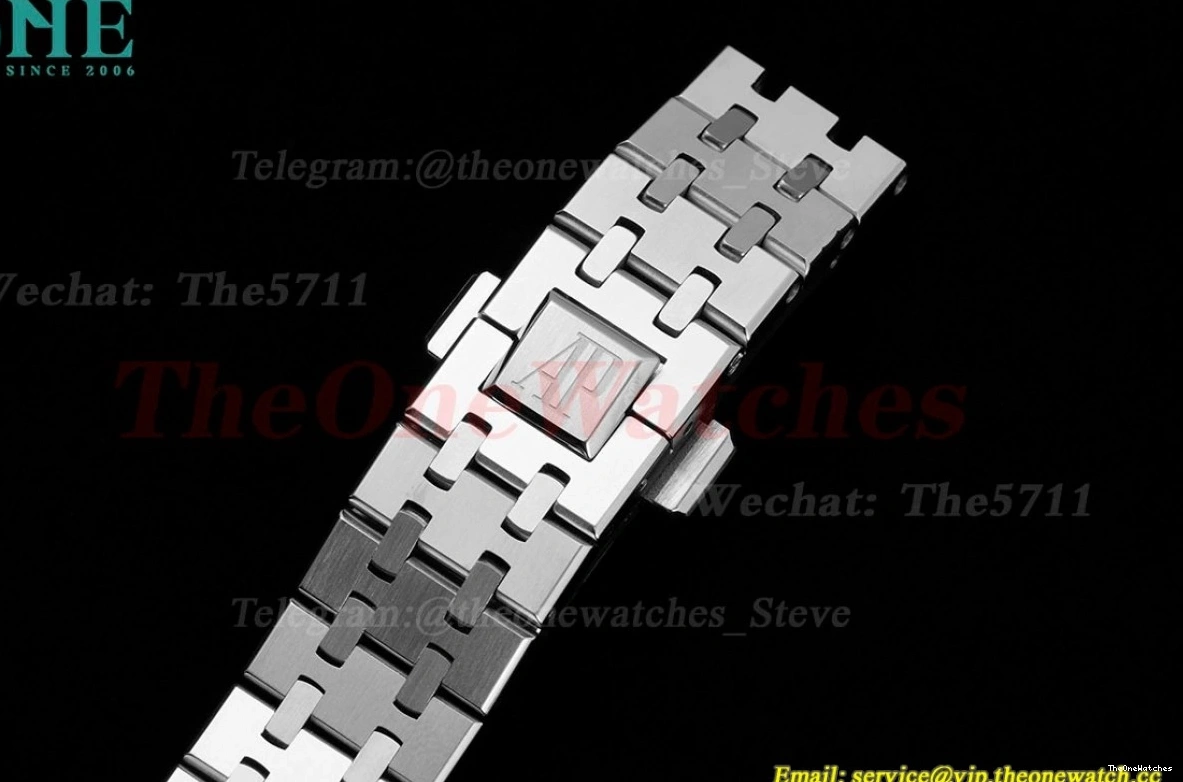 A5800 34mm White SS Oak 8F 77351 Diamonds SS Ladies Royal 0522
